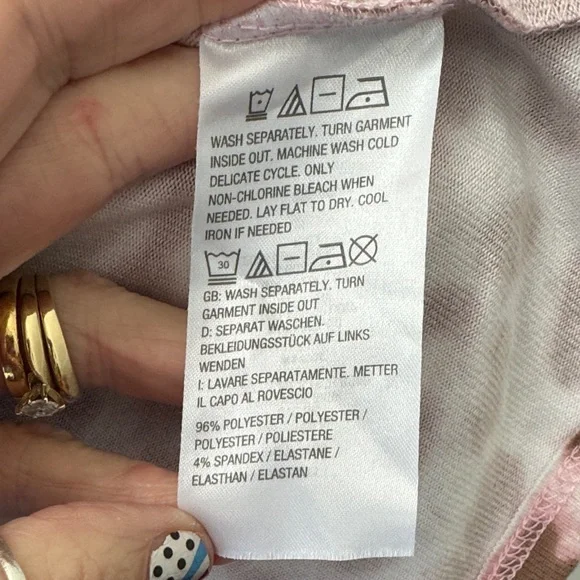 Belle by Kim Gravel Pink Leopard Tie Blouse - Picture 3 of 4